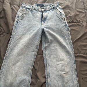 Aeropostale Blue Relaxed Jeans Vintage Wash